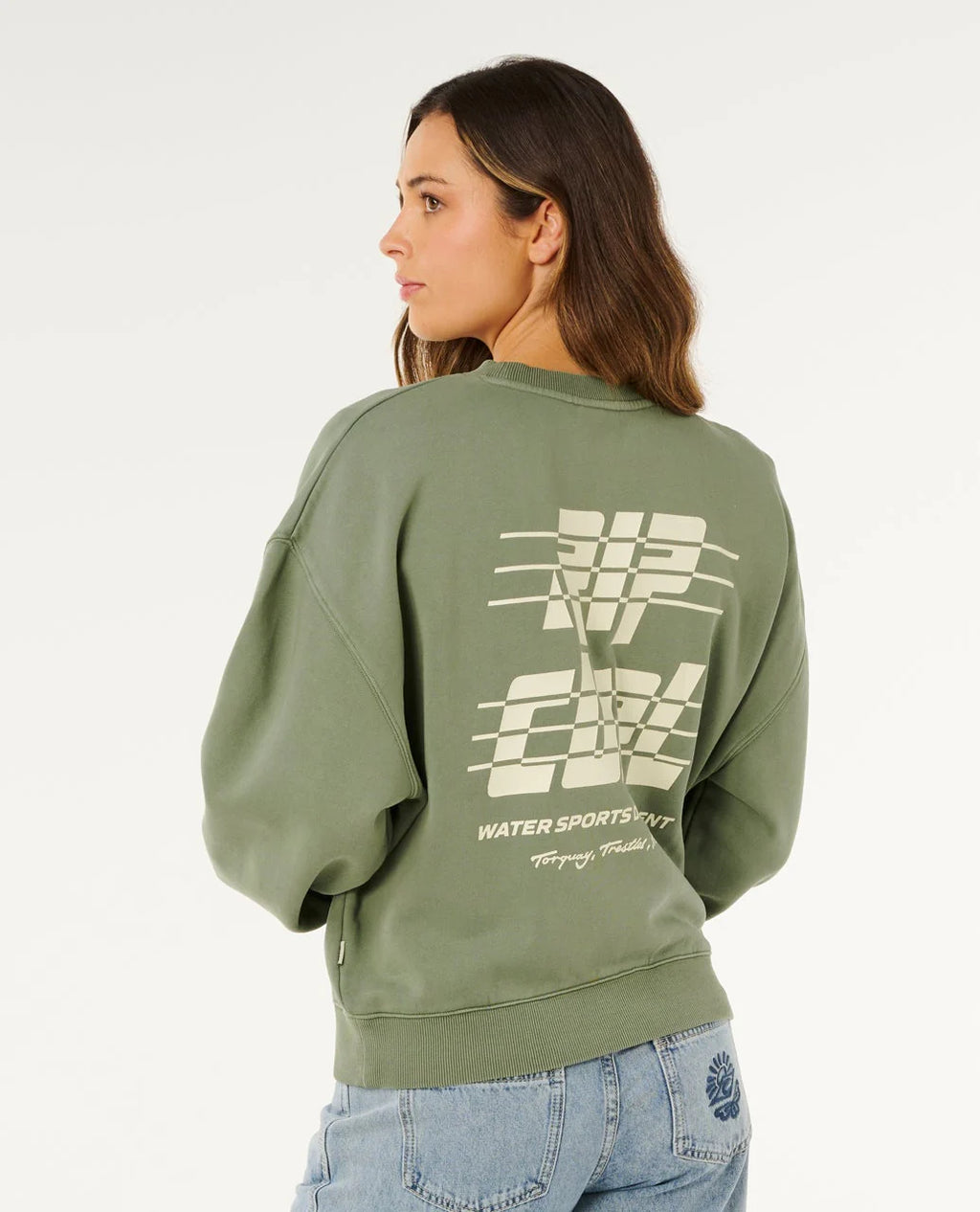Rip Curl Sports Dept Drop Shoulder Crew