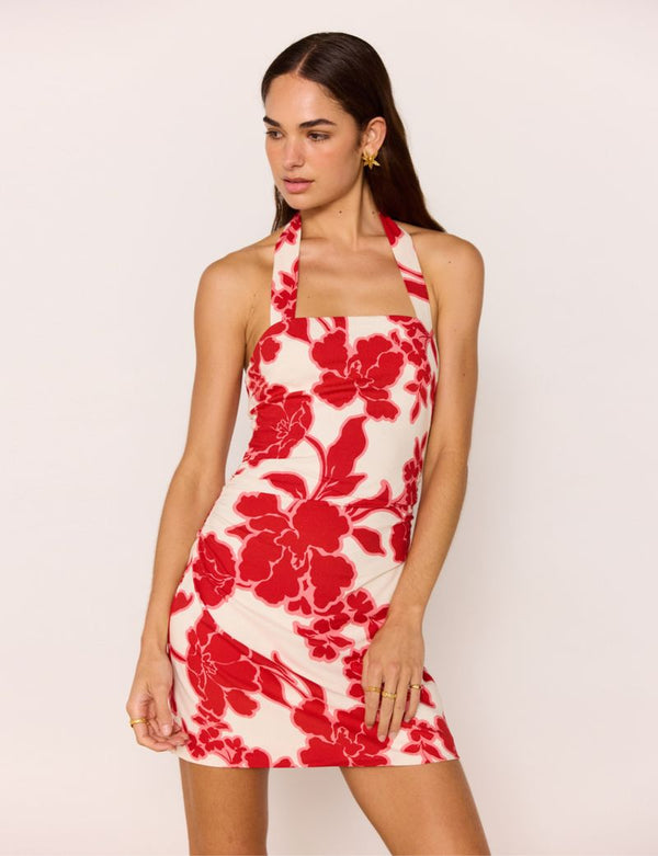 Minkpink Rosela Halter Mini Dress