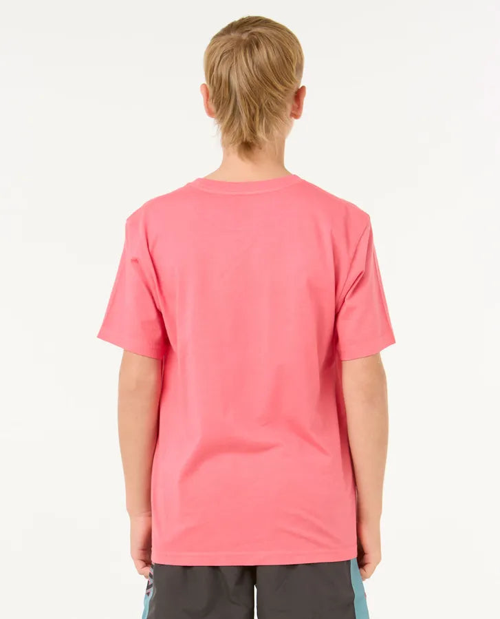 Rip Curl Raw Energy Logo Boys Tee
