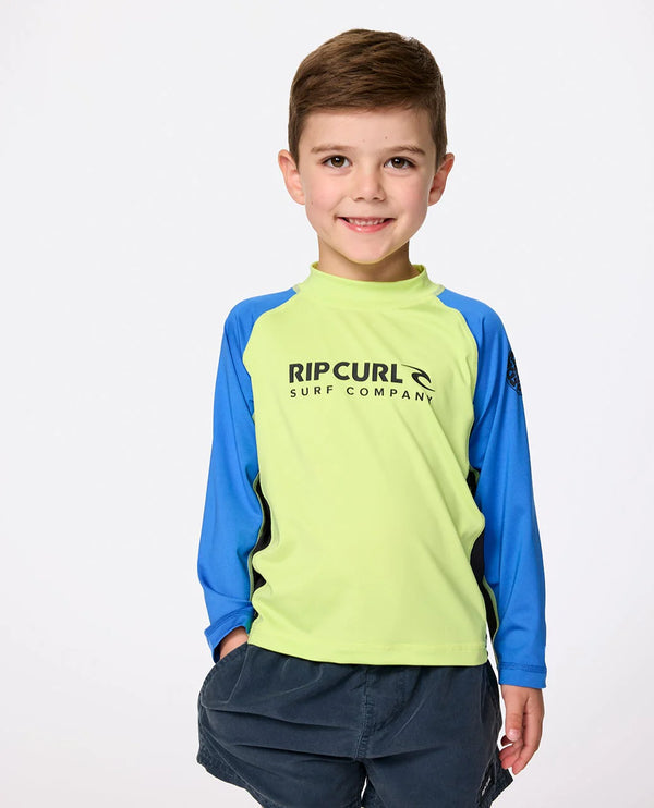 Rip Curl Shock UPF LS Boy Rashie