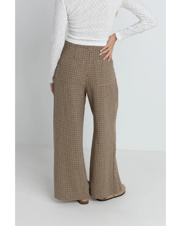 Rhythm Mollie Check Pant