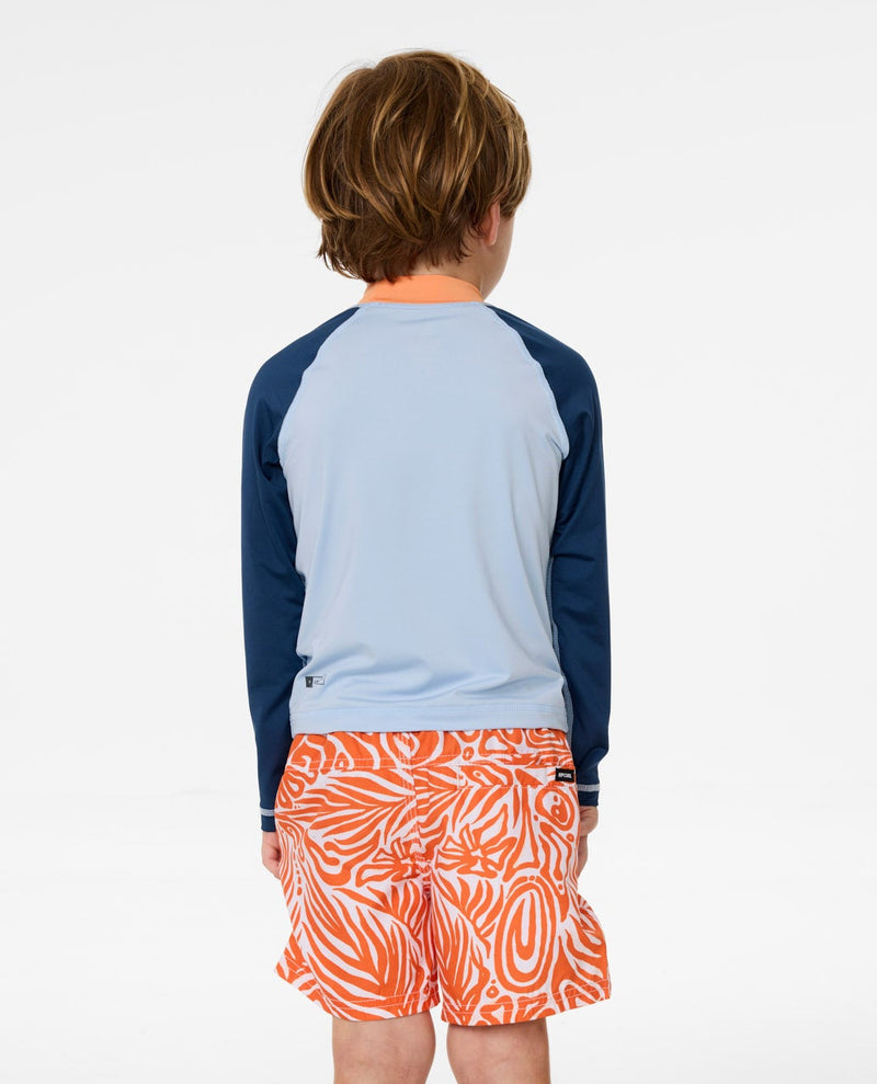 Rip Curl Cosmic Surf UPF LS Boy Rashie