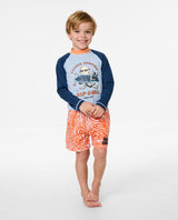 Rip Curl Cosmic Surf UPF LS Boy Rashie