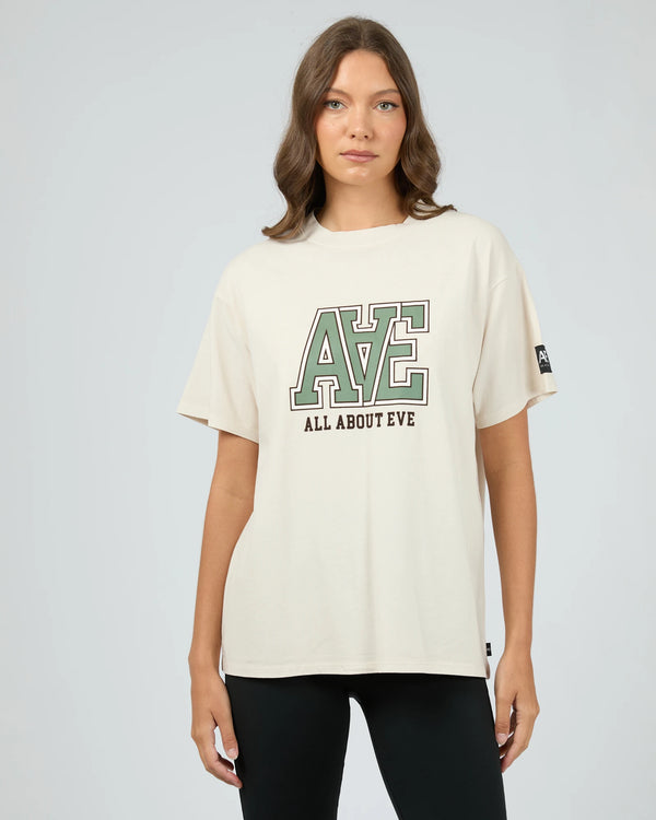 All About Eve Active Monogram Relaxed Tee