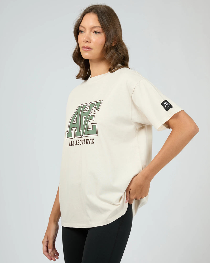 All About Eve Active Monogram Relaxed Tee
