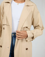 All About Eve Eve Trench Coat