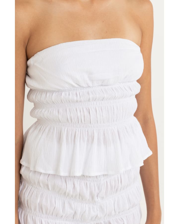 Rhythm Carrie Smocked Top