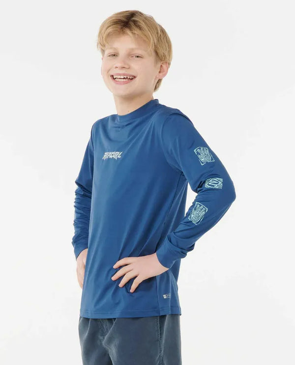 Rip Curl Tropic Daze UPF LS Boys Rashie