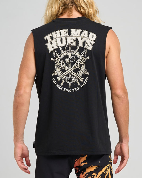 The Mad Hueys Ship Wheel Beers Muscle