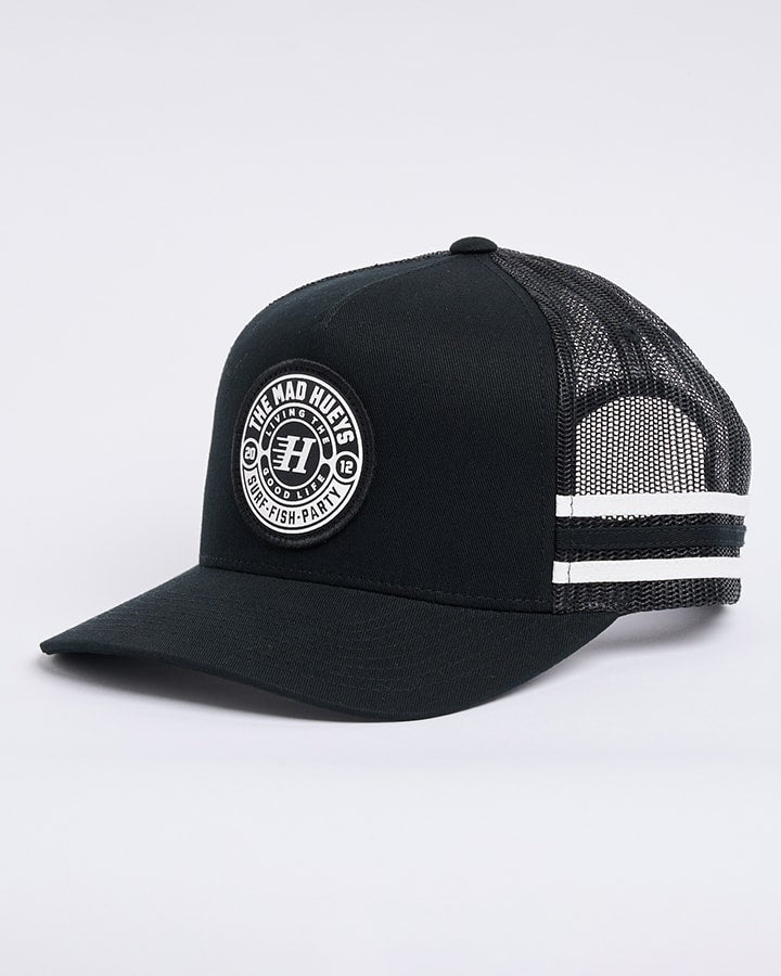 The Mad Hueys Good Life Twill Trucker Cap