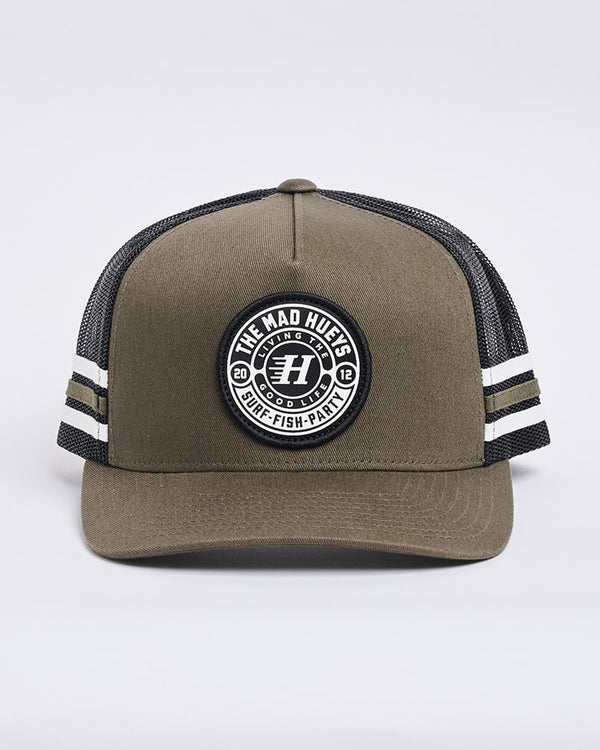 The Mad Hueys Good Life Twill Trucker Cap