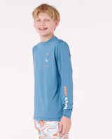 Rip Curl Island Paradiso UPF LS Boy Rashie