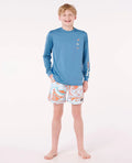 Rip Curl Island Paradiso UPF LS Boy Rashie