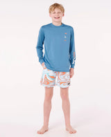 Rip Curl Island Paradiso UPF LS Boy Rashie