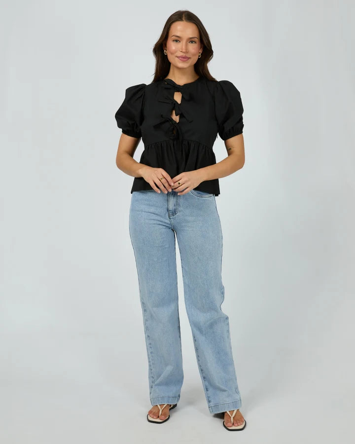 Silent Theory Aftersun Linen Top