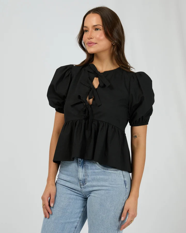 Silent Theory Aftersun Linen Top