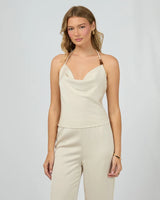 Jorge Briony Halter Neck Top