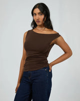All About Eve Kylie Off Shoulder Top