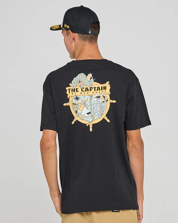 The Mad Hueys Croc Captain SS Tee