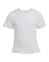 Eve Girl Zara Shirred Tee