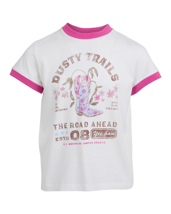 Eve Girl Cowgirl Ringer Tee