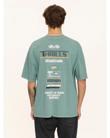 Thrills Rapid Fire Box Fit Oversized Tee
