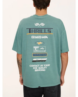 Thrills Rapid Fire Box Fit Oversized Tee