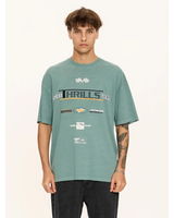 Thrills Rapid Fire Box Fit Oversized Tee