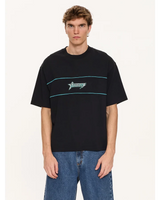 Thrills Heavy Static Piping Box Oversized Cropped Tee