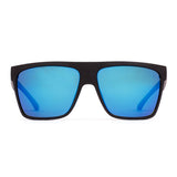 Otis Young Blood Sport Matte Black Mirror Blue Polar Sunglasses