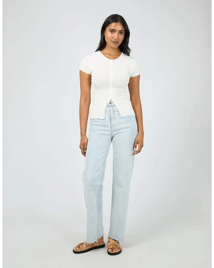 All About Eve Olive Knit Tee