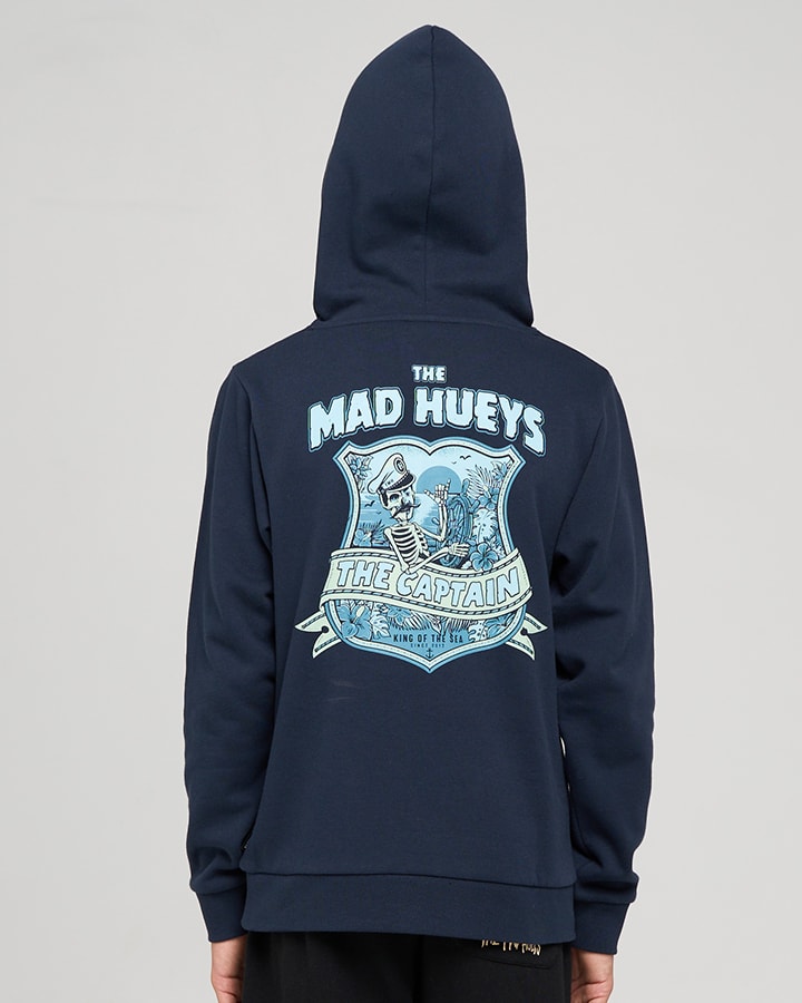 The Mad Hueys Captain Two Faced Youth Hoodie Pullover