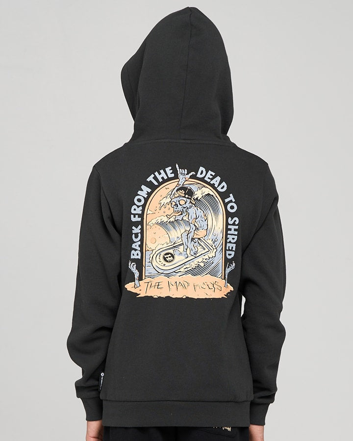 The Mad Hueys Dread Shred Youth Hooded Pullover