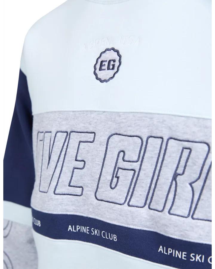Eve Girl Alpine Panelled Crew