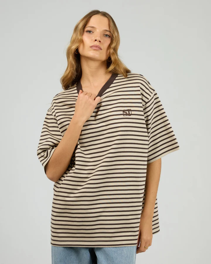Silent Theory Foundation Stripe S/S Tee