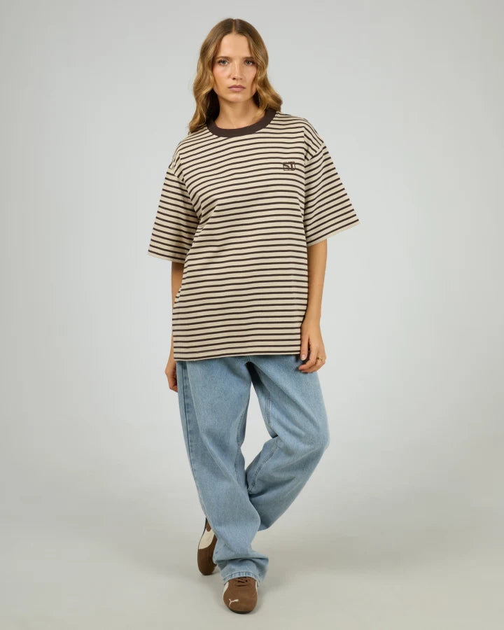 Silent Theory Foundation Stripe S/S Tee