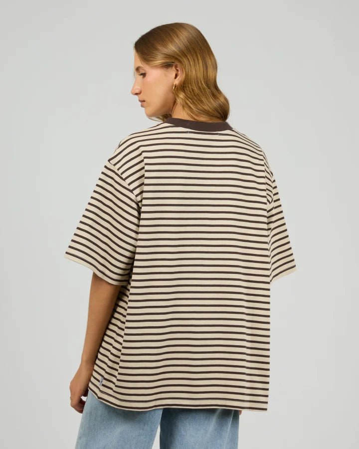 Silent Theory Foundation Stripe S/S Tee