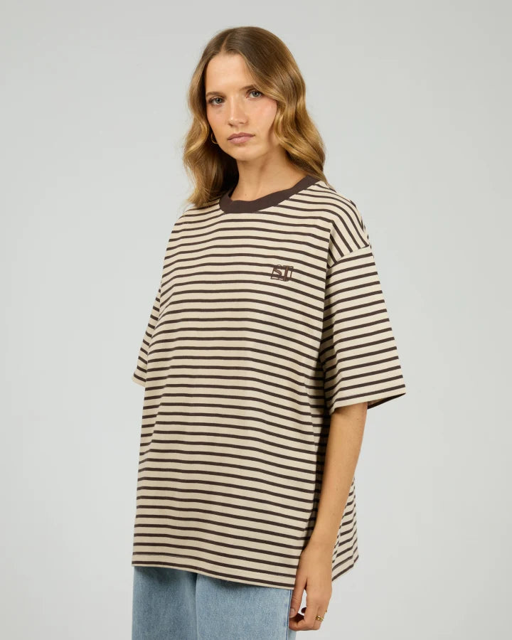 Silent Theory Foundation Stripe S/S Tee