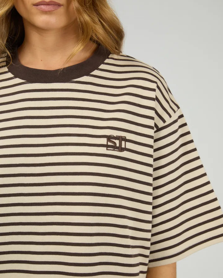 Silent Theory Foundation Stripe S/S Tee