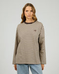 Silent Theory Foundation Stripe LS Tee