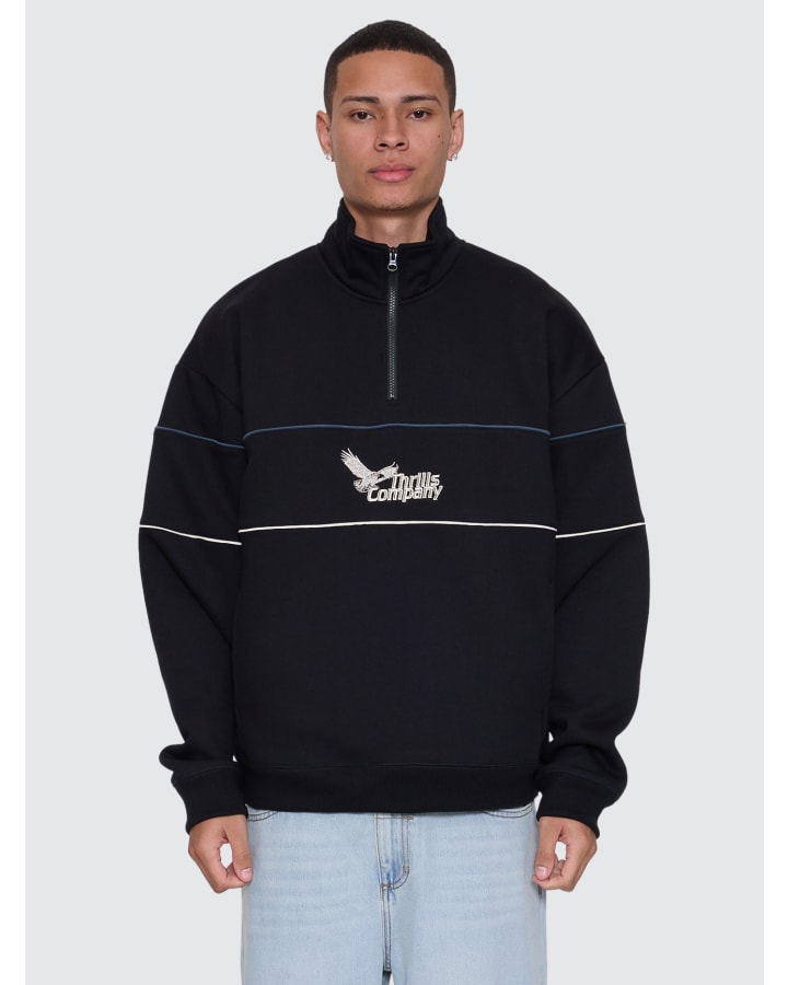 Thrills Between Chaos & Calm Quarter Zip Fleece