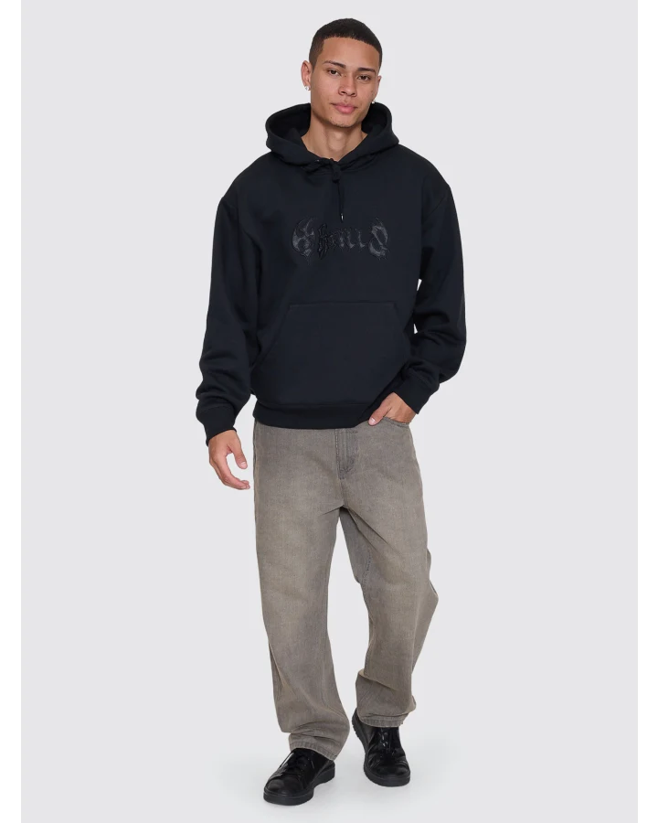 Thrills Night Petal Slouch Pull On Cropped Hood