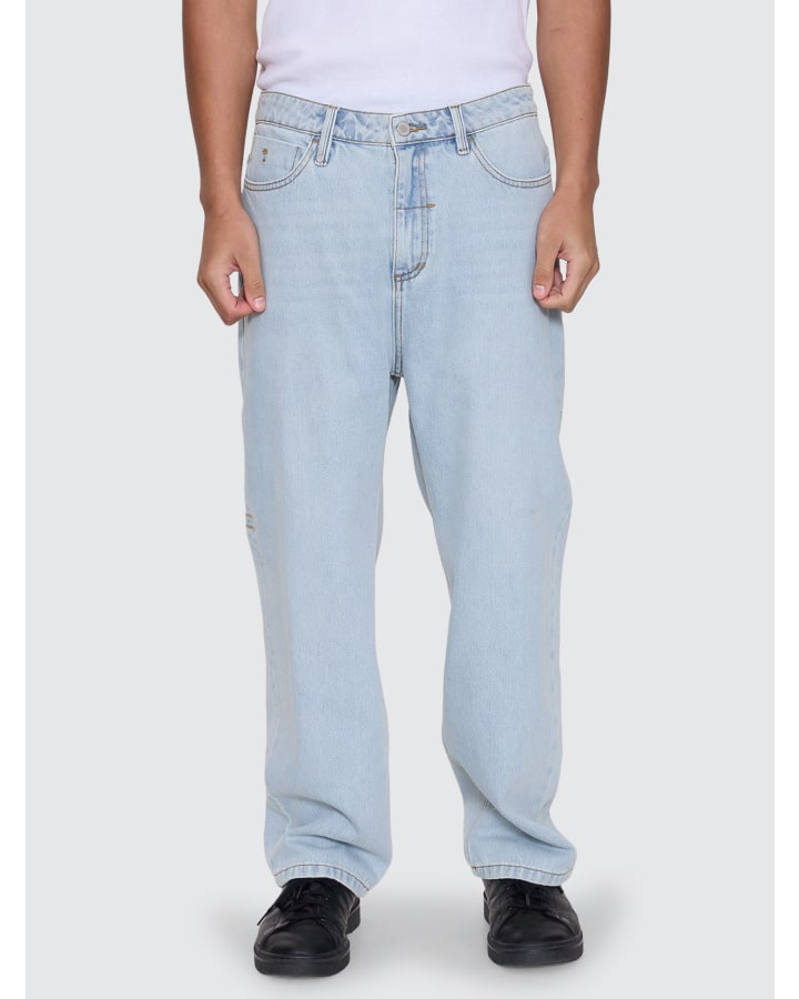 Thrills Mid Slacker Relaxed Long Denim Jean