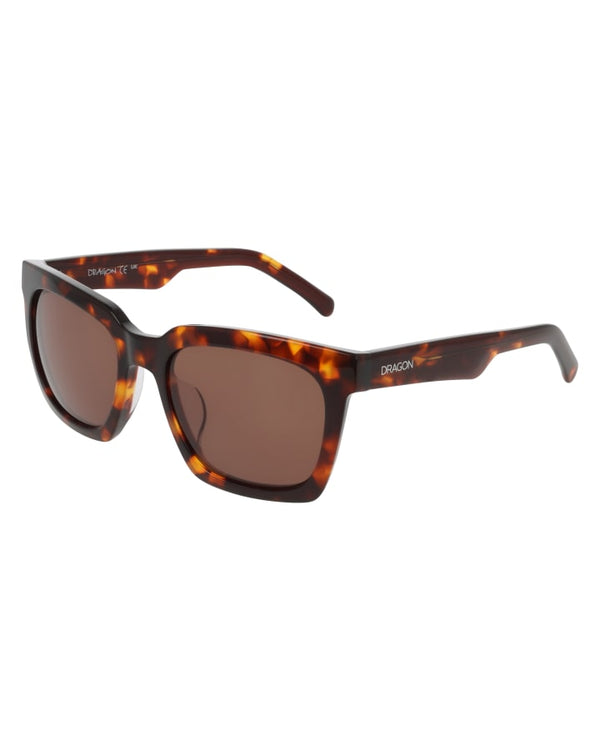 Dragon Cairo Deep Havana LL Brown Sunglasses