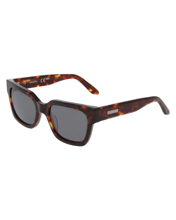 Dragon Ryder Deep Havana LL Smoke Sunglasses