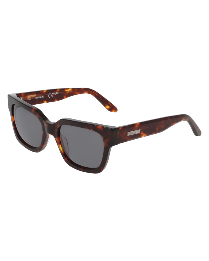 Dragon Ryder Deep Havana LL Smoke Sunglasses