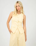 All About Eve Alessa Linen Vest