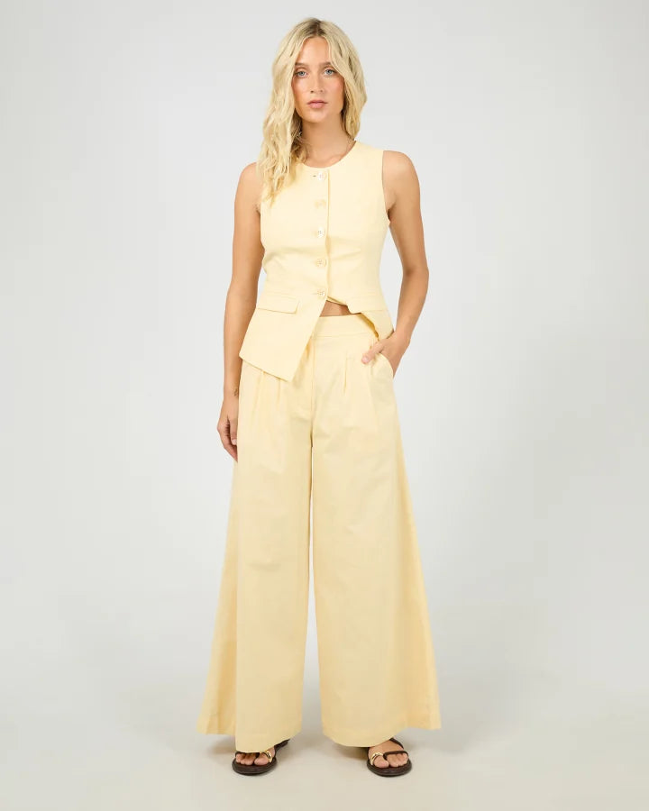 All About Eve Alessa Linen Pant
