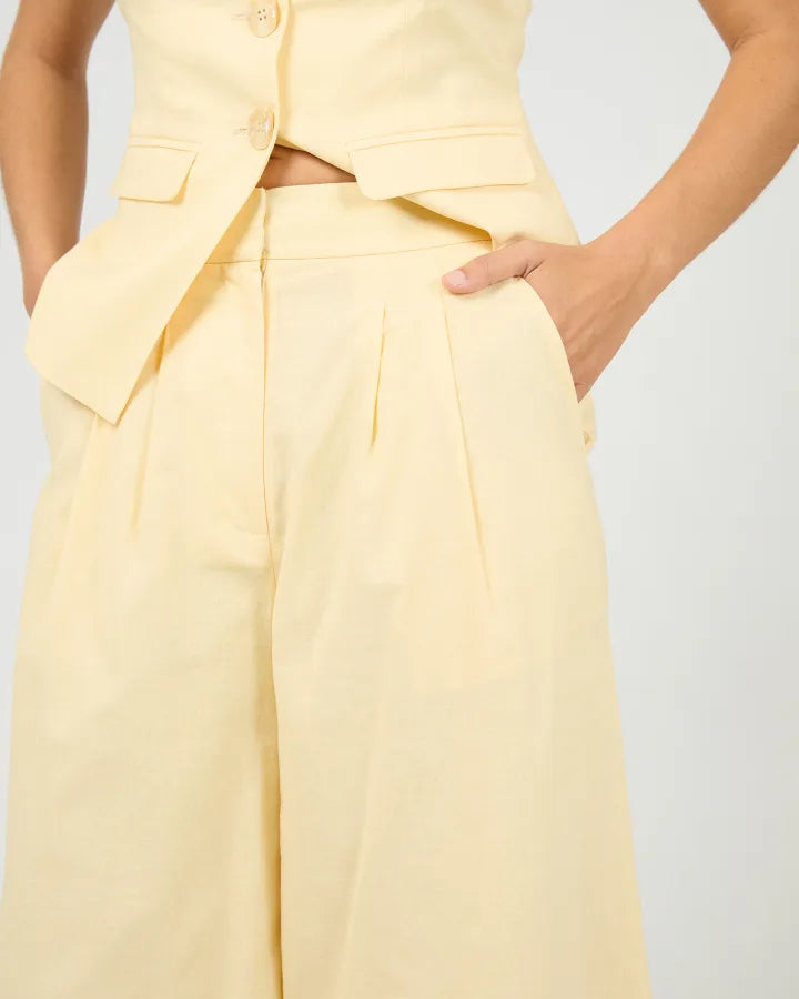 All About Eve Alessa Linen Pant