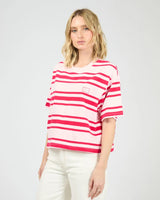 All About Eve Ruby Crop Relaxed Tee